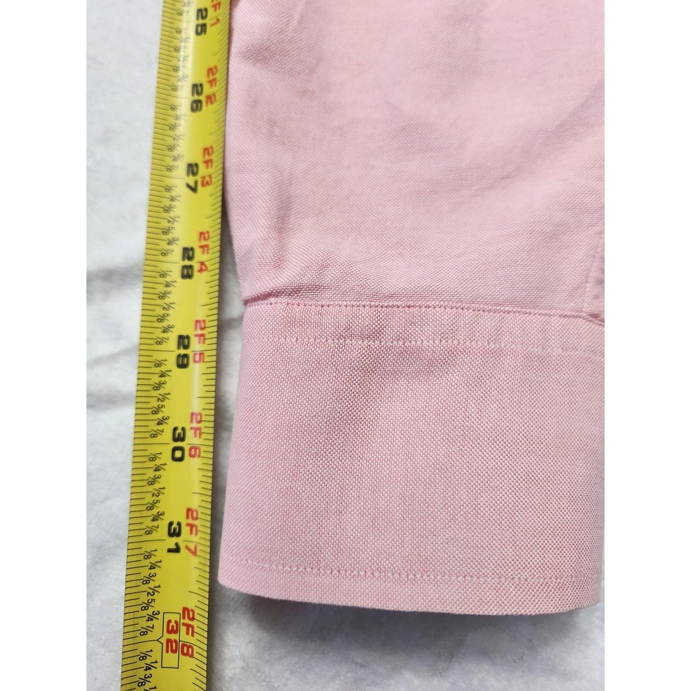 Ralph Lauren Shirt Mens XL Pink Oxford Classic Fit Button Down Long Sleeve Flesh - Picture 13 of 14